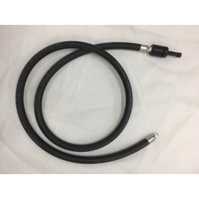 Brownie's Heat Hose - 7 ft 1/2 inch ID with In-Line Particle Filter - HH7-QRS1/2