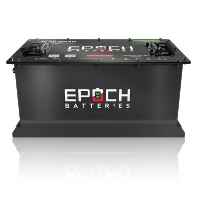 Epoch 36V 100Ah Golf Cart Battery Complete Kit - Lithium (LiFePO4)
