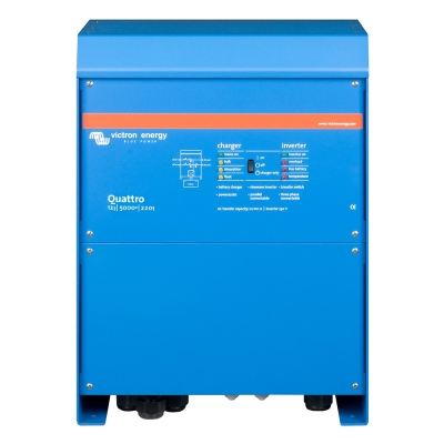 Victron Quattro 12/ 5000/ 220-100/ 100 120V VE.Bus (UL458) - Inverter / Charger