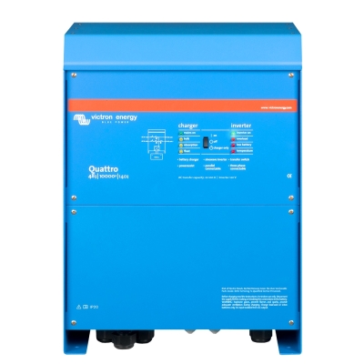 Victron Quattro 48/ 10000 140-100/ 100 120V VE.Bus 50/ 60Hz - Inverter / Charger