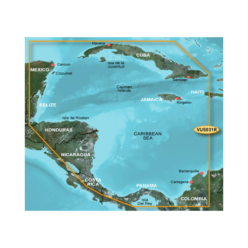 VUS031R / Southwest Caribbean Charts