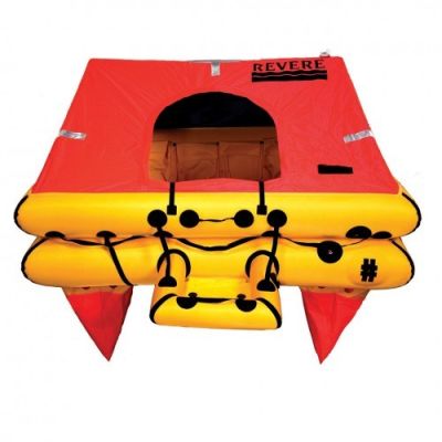 Balsa salvavidas Offshore Elite para 4 personas, maleta