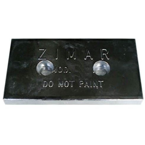 ZIMAR UP-7 Bolt On Drilled Plate Marine Zinc Anode