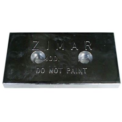 Ánodo Placa Perforada Atornillada TA-3 Zinc