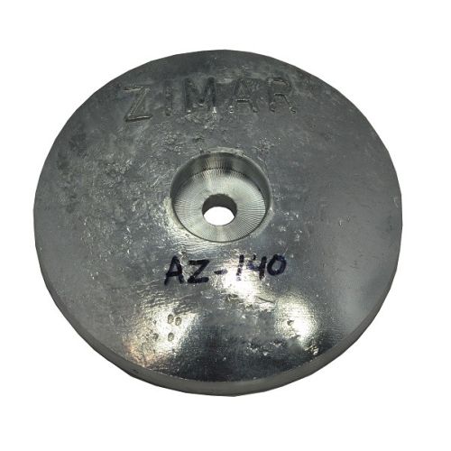 ZIMAR AZ-140 Round Plate Marine Zinc