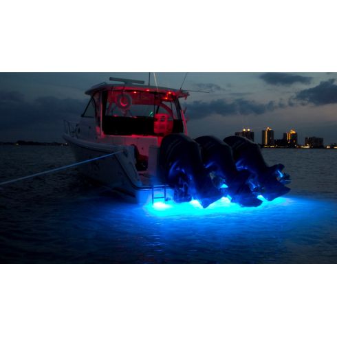 Luz LED Subacuática Azúl Shadow-Caster Yacht Series SCY-40-BB Bimini