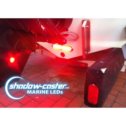 Luz LED Subacuática Roja Fría Shadow-Caster SCM-4