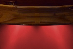 marine underwater lights in Red