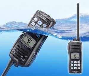 ICOM handheld marine radios