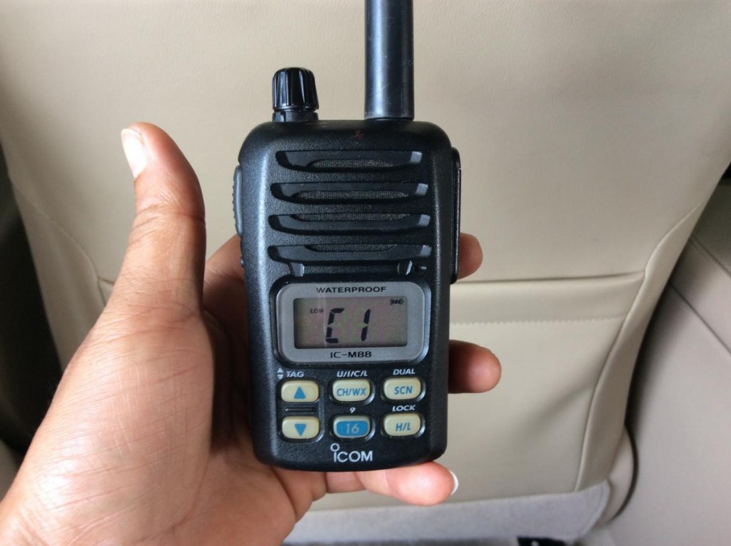 Icom M73 Handheld VHF Marine Radio