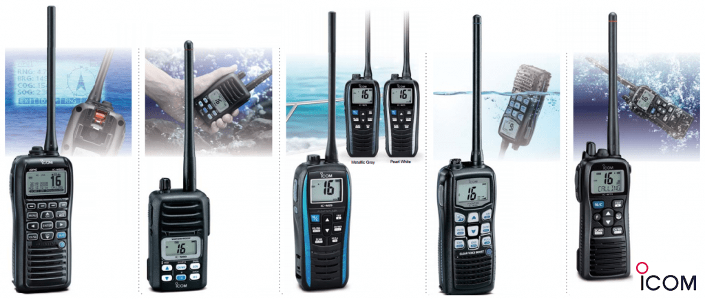 ICOM Marine Radios: Top 5 Handheld VHF Radios