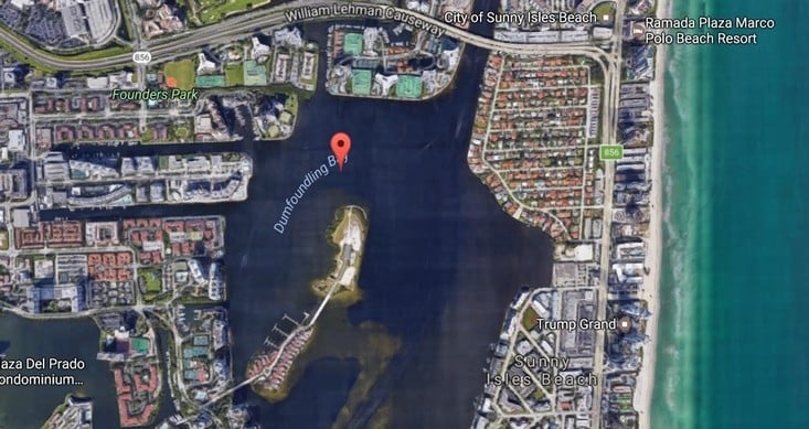 GPS coordinates fishing dumfoundling bay