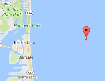 Miami - Biscayne Bay Offshore Map - Florida Fishing Maps and GPS