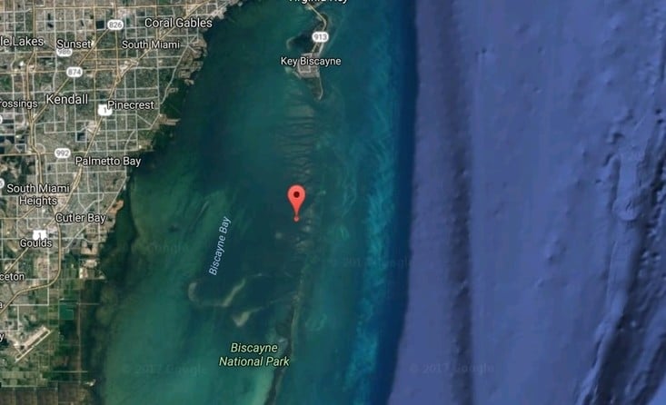 Safety Value Miami Permit Fishing GPS coordinates