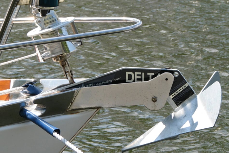 Lewmar Delta Anchor – Quick-Set, Strong-Hold, Easy-Pull ...