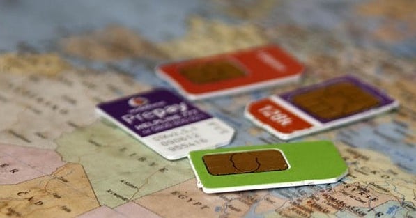 Sim cards for boating data
