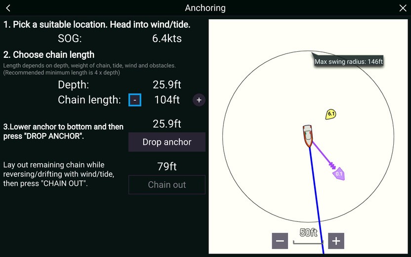 Guadeloupe Anchor Alarm