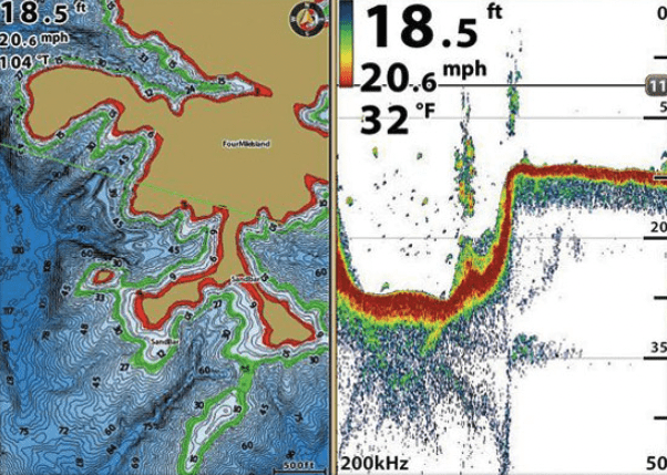 fish finder gps combo