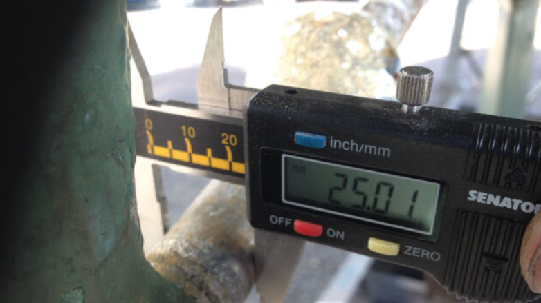Measuring Propeller Shaft to fit Cutless Bearing