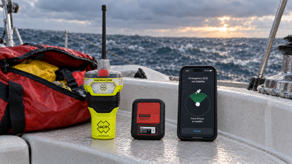 EPIRB / PLB vs iPhone Satellite SOS vs Garmin inReach / ZOLEO in Emergency Situations EPIRB / PLB vs iPhone Satellite SOS vs Garmin inReach / ZOLEO in Emergency Situations