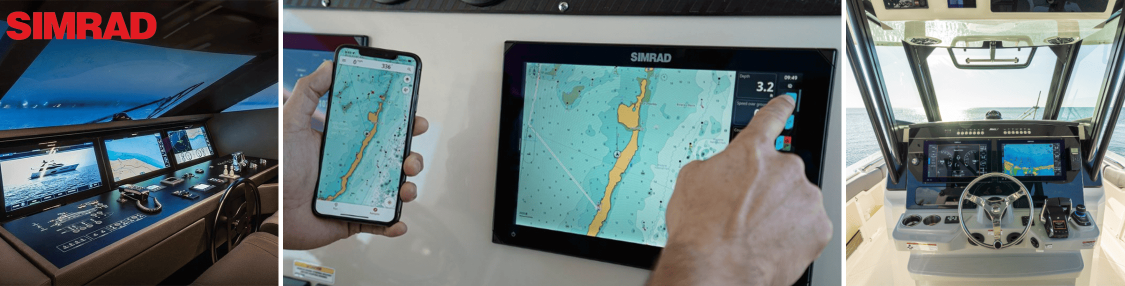 SIMRAD Multifunction Displays, Chartplotters & Fishfinder Combos