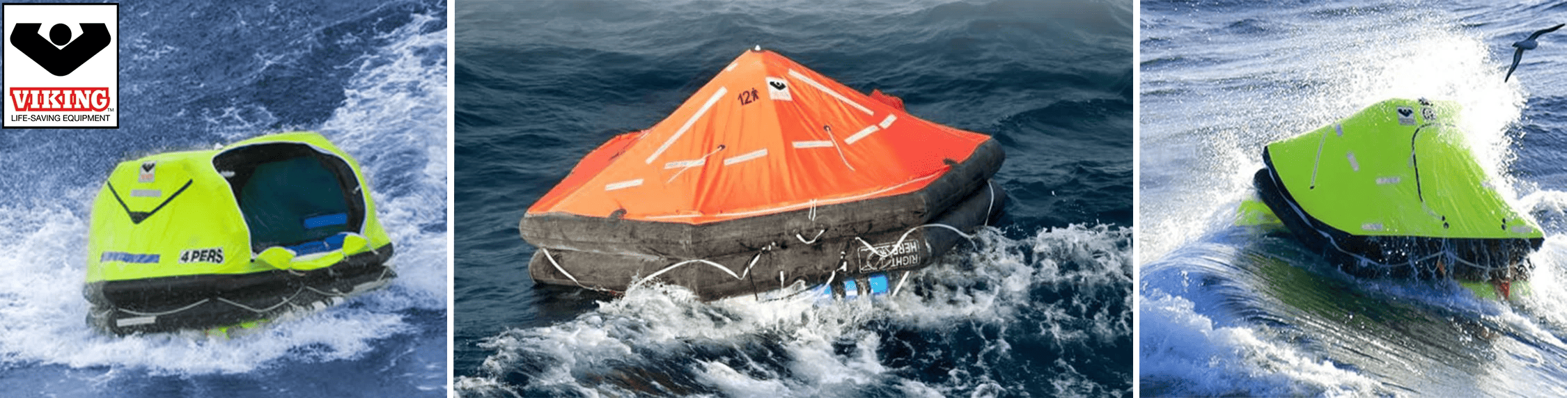 Viking Liferafts | Viking Rescue Coastal & Pro, 4 - 8 Person Liferafts