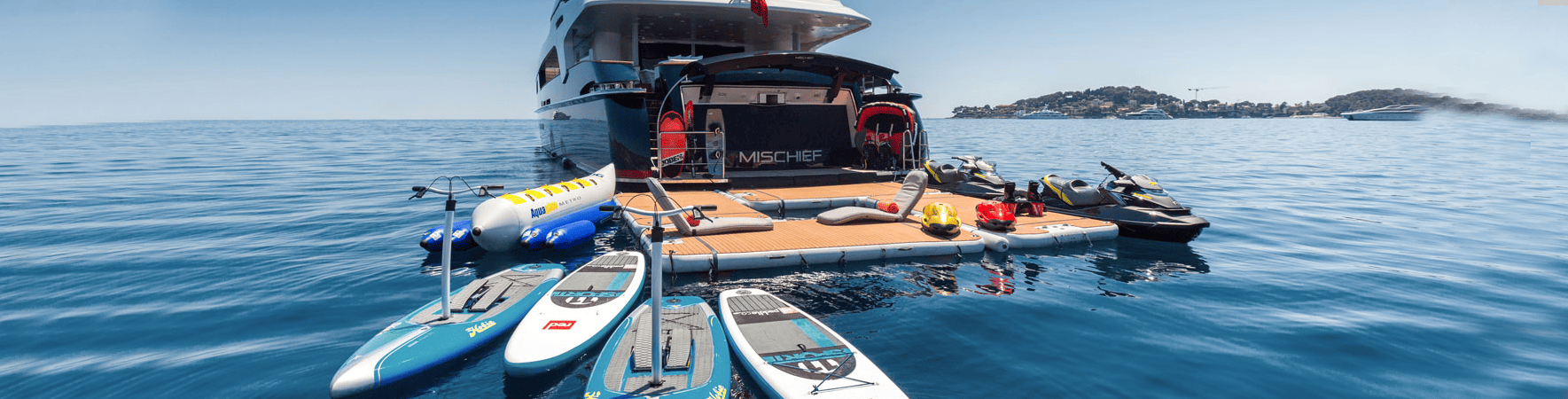 Yacht Toys - Seabobs, Diving Hookahs, Jetboards