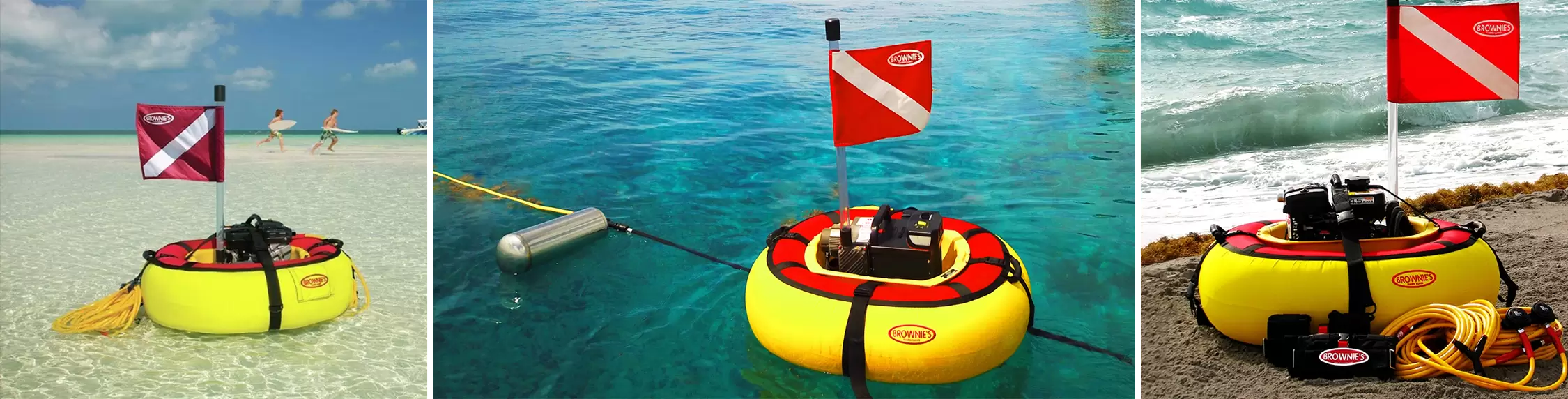 Brownie's Gas-Powered Electric Hookah Diving Systems