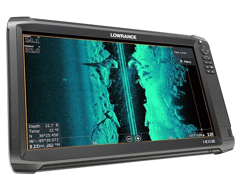 LOWRANCE HDS16 Carbon With TotalScan Skimmer 000-13735-001