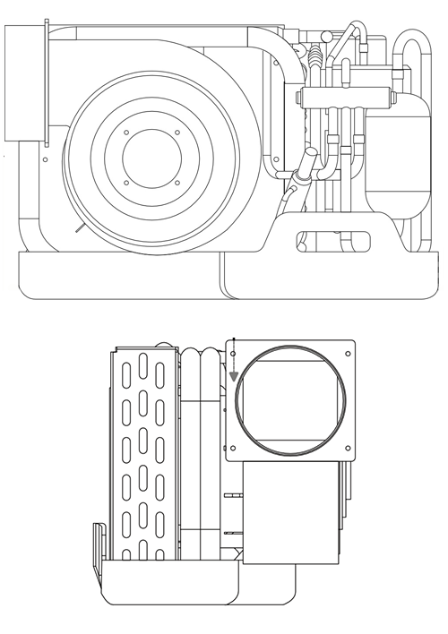 CT-6HS Unit Dimensions