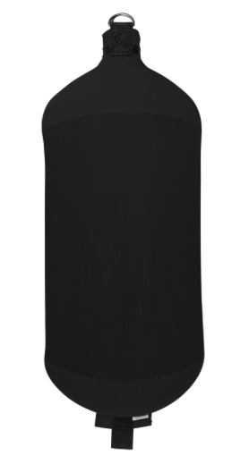 Fendertex Cylindrical C73 - 27.6" x 9.9" - Black