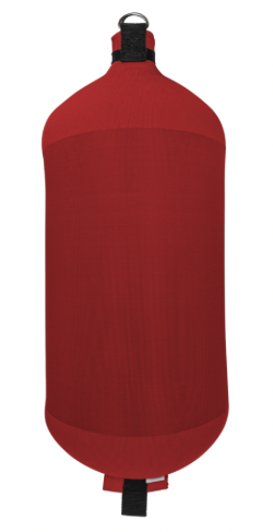 Fendertex Cylindrical C124 - 47.2" x 14.2" - red