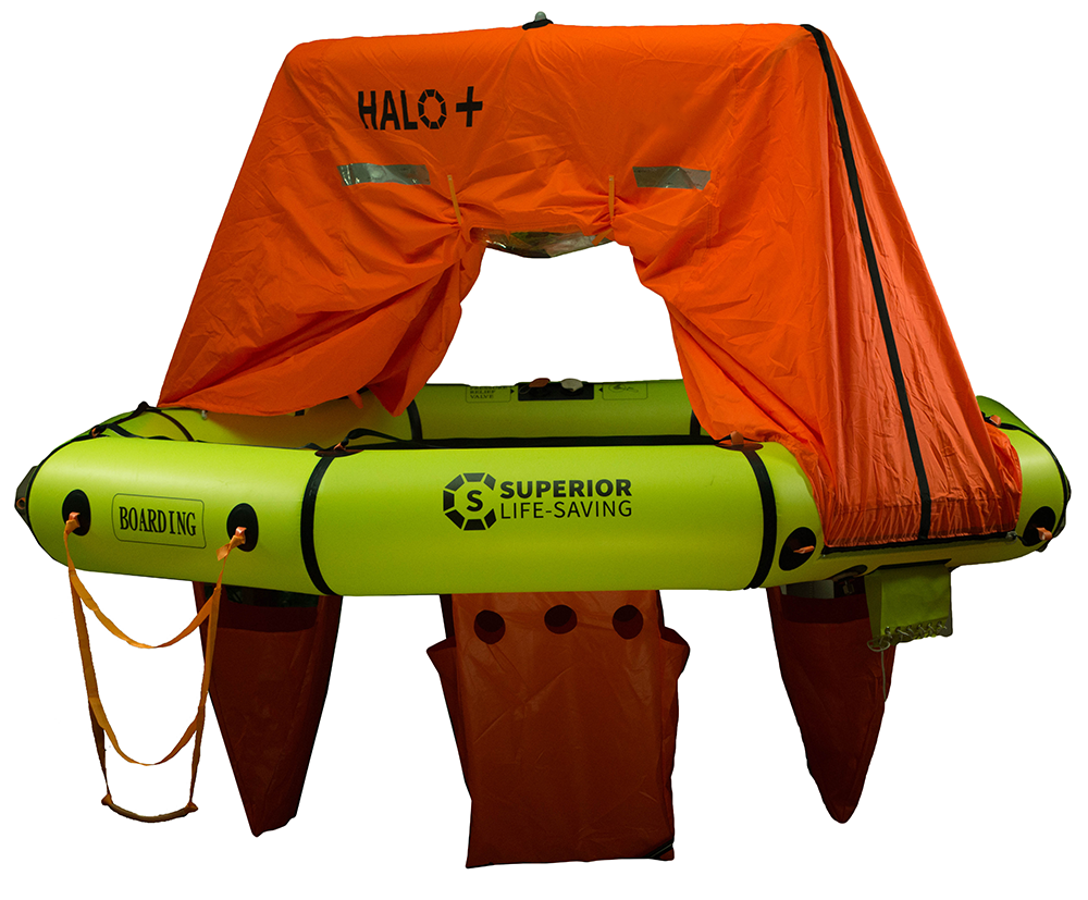 Halo vacuum sealed liferaft - 2 person - HO2