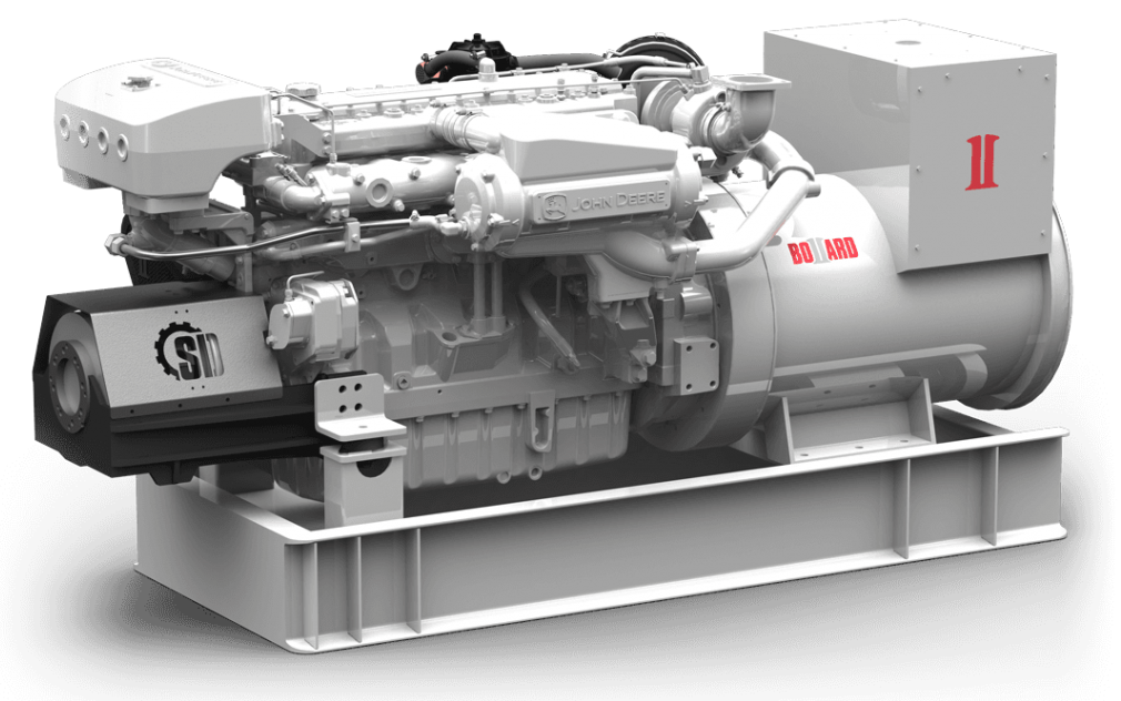 MG260 - 260 kW Marine Generator