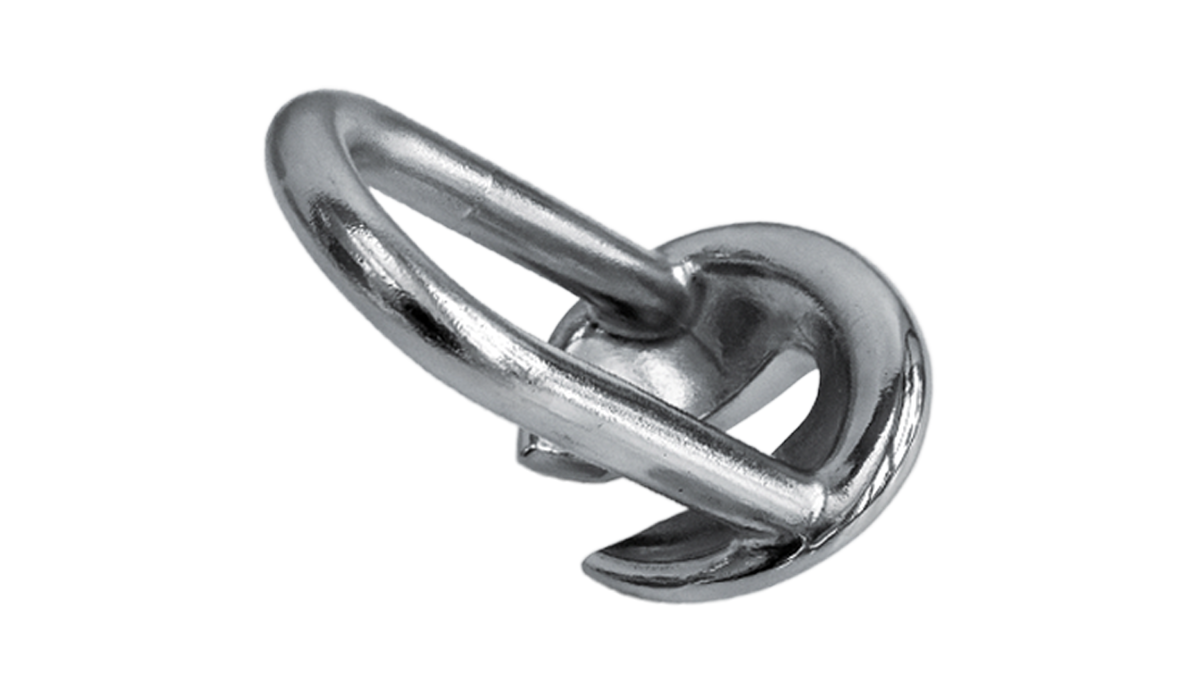 Stainless Steel Marine Boat 1/2'' Precision Cast Eye Grab Hook Chain Anchor  T316 - Buy China Wholesale Stainless Steel Hook $0.5