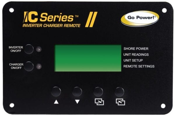 Go Power GP-ICR-50 Inverter Charger Remote