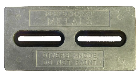 HDDRA Diver's Hull Anode - Diver's Plate, Diver's Dream, DP-1 Replacement