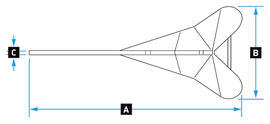 LEWMAR 63Kg / 140lb Delta Anchor - Galvanized Manganese Steel