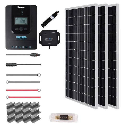 RENOGY 300 Watt 12 Volt Solar Premium Kit