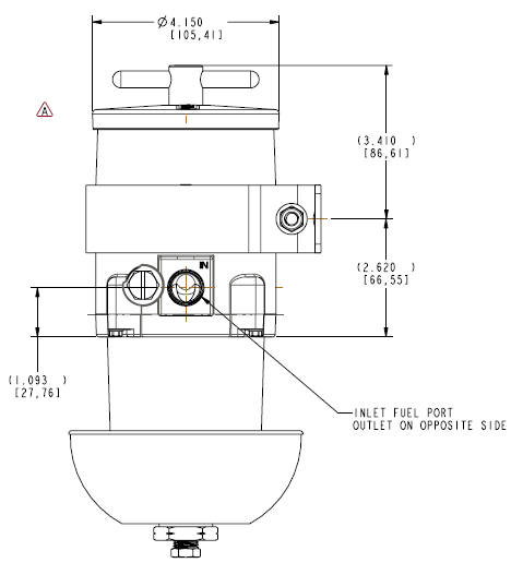 Racor 500MA Fuel Filter