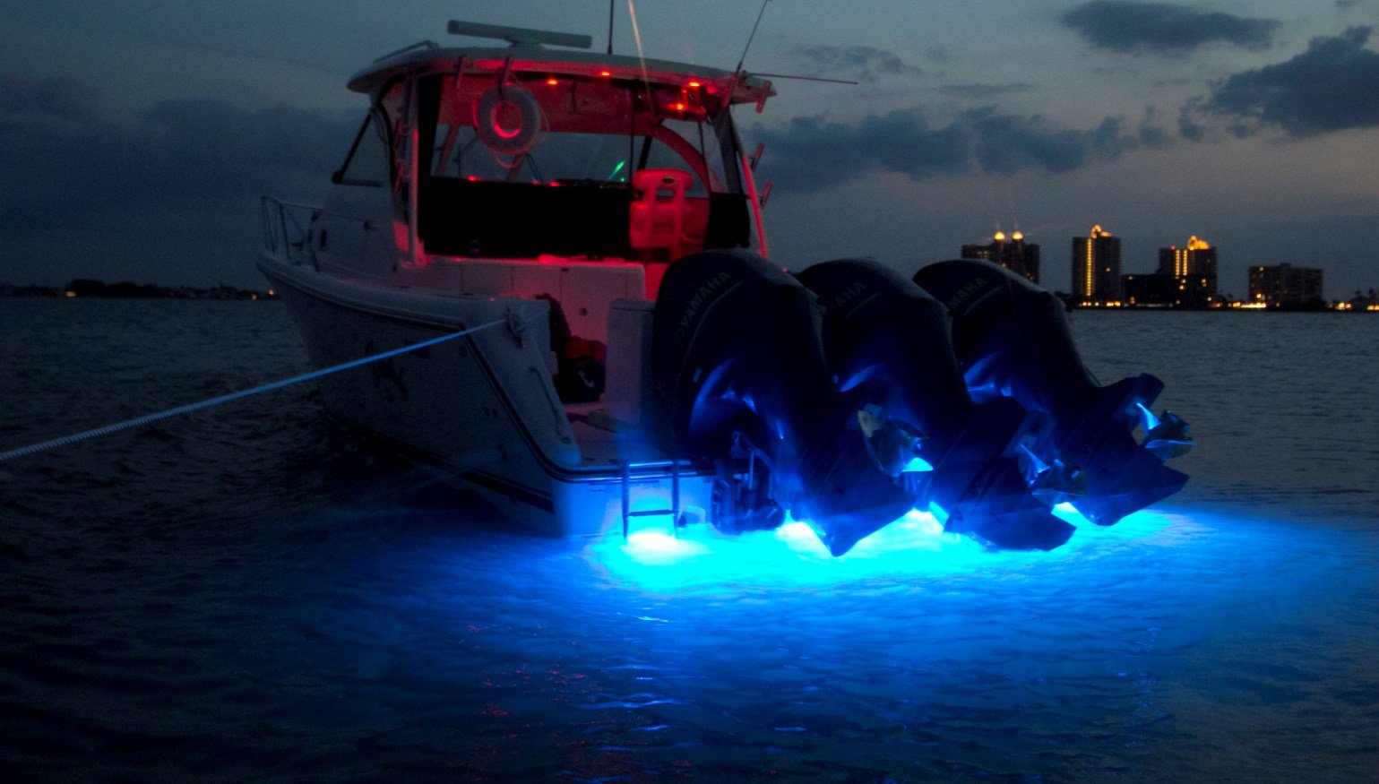Bimini Blue Shadow Caster Underwater Light