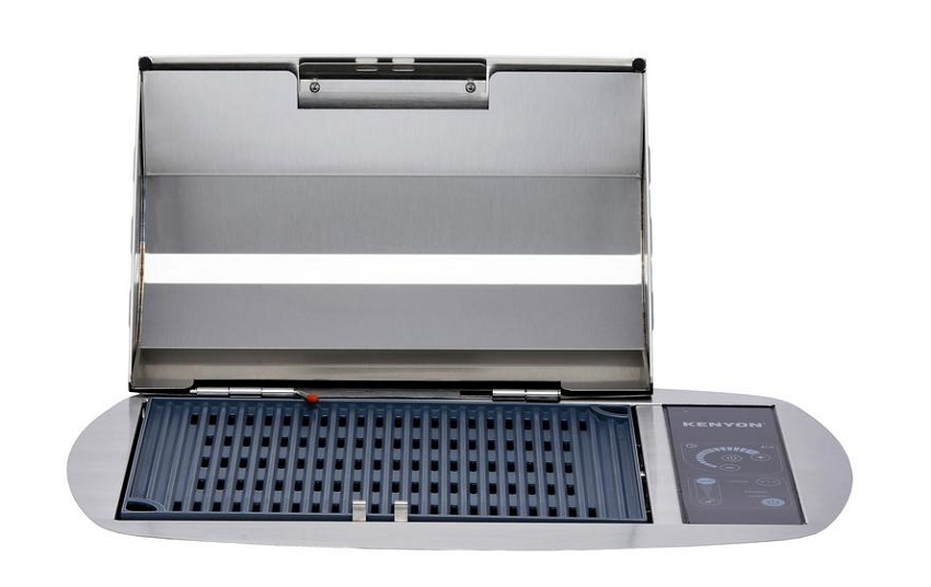 Kenyon Rio Built-In Electric Grill in Stainless Steel with IntelliKEN Touch Control 120-Volt