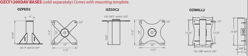 base OZCF1200DAV