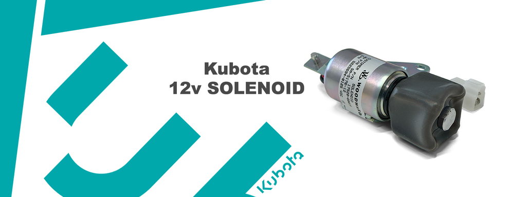 KUBOTA - 12v Solenoid MAIN