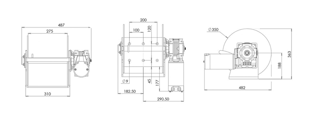 LONE STAR MARINE - GX4 - dimension