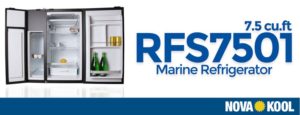 NovaKool RFS7501 Refrigerator & Freezer