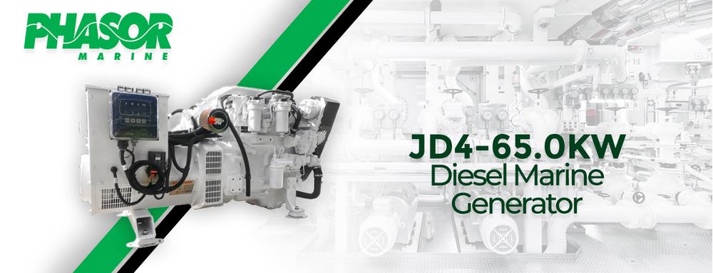 Phasor Marine Generator J4-65.0kW