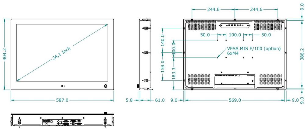 Seatronx SRT-24 Dimensions