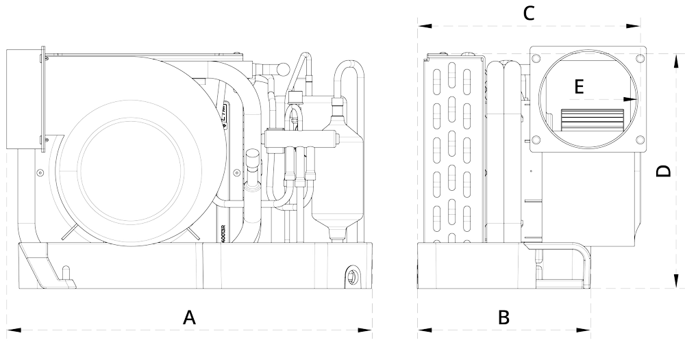 CT-16 Unit Dimensions