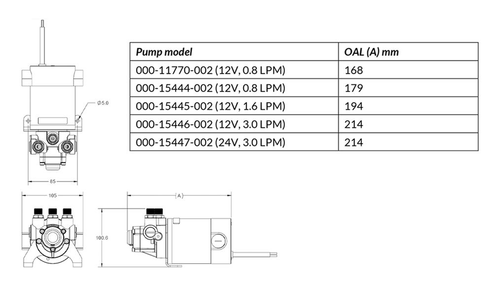NAVICO PUMP-2 MK2 - Drawings 2